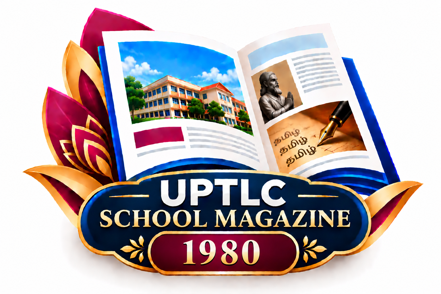 Cover Page of UPTLC School Magazine 1980